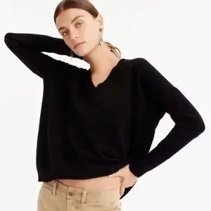 J Crew v-neck Italian cashmere sweater